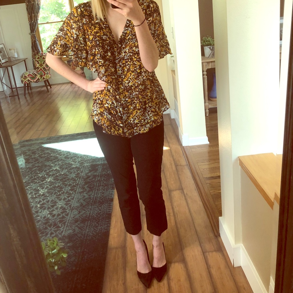 BCBG MaxAzria blouse, size Small